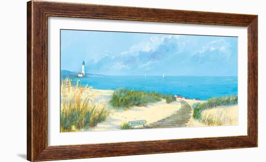 Blue Haven Bay I-Hazel Barker-Framed Giclee Print