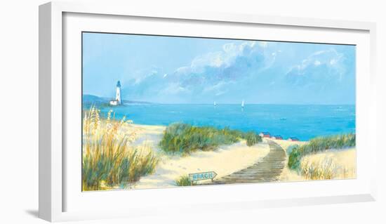 Blue Haven Bay I-Hazel Barker-Framed Giclee Print