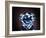 Blue Heart Diamond-null-Framed Photographic Print