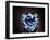 Blue Heart Diamond-null-Framed Photographic Print