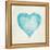 Blue Heart-Morgan Yamada-Framed Stretched Canvas