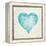 Blue Heart-Morgan Yamada-Framed Stretched Canvas