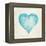 Blue Heart-Morgan Yamada-Framed Stretched Canvas