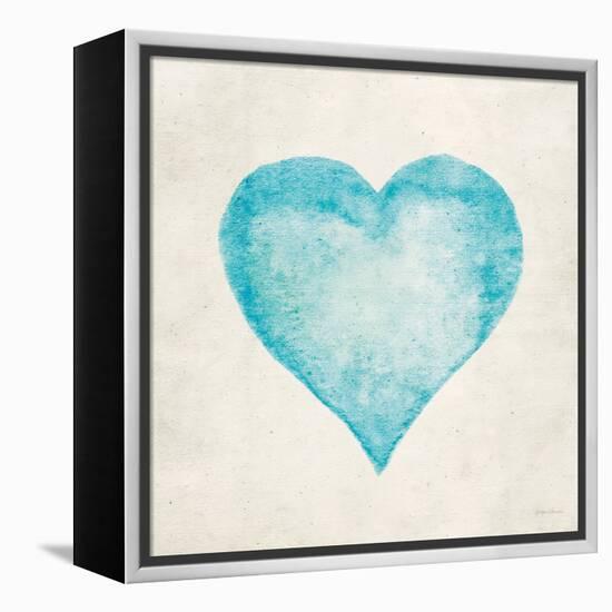 Blue Heart-Morgan Yamada-Framed Stretched Canvas