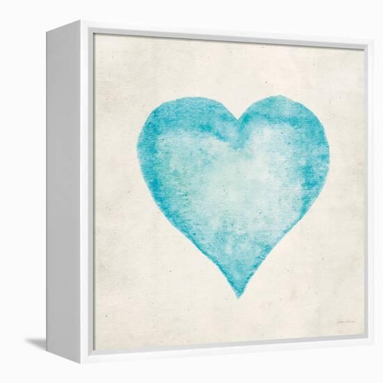 Blue Heart-Morgan Yamada-Framed Stretched Canvas