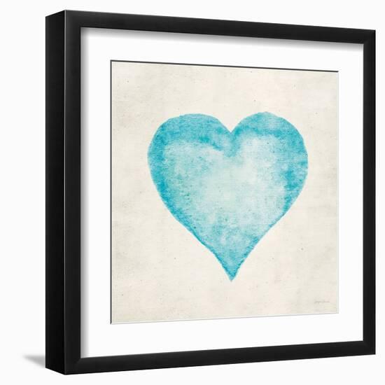 Blue Heart-Morgan Yamada-Framed Art Print