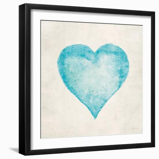 Blue Heart-Morgan Yamada-Framed Premium Giclee Print