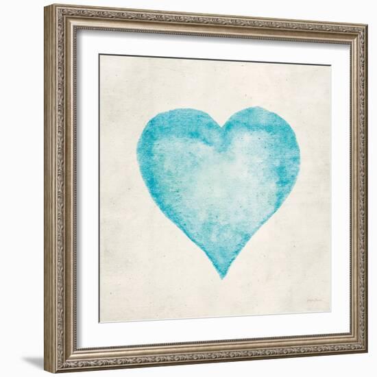 Blue Heart-Morgan Yamada-Framed Art Print