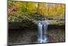 Blue Hens Falls in Autumn in Cuyahoga National Park, Ohio, USA-Chuck Haney-Mounted Photographic Print