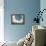 Blue Here-Kari Taylor-Framed Premier Image Canvas displayed on a wall
