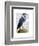 Blue Heron 2-Fab Funky-Framed Art Print