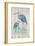 Blue Heron Duo-Arnie Fisk-Framed Art Print