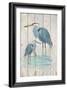 Blue Heron Duo-Arnie Fisk-Framed Art Print