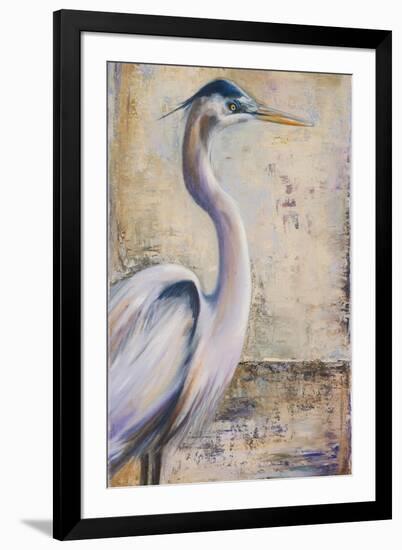 Blue Heron I-Patricia Pinto-Framed Art Print