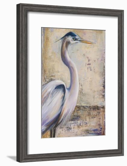 Blue Heron I-Patricia Pinto-Framed Premium Giclee Print