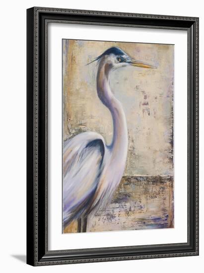 Blue Heron I-Patricia Pinto-Framed Premium Giclee Print