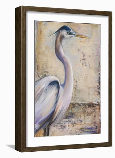 Blue Heron I-Patricia Pinto-Framed Art Print