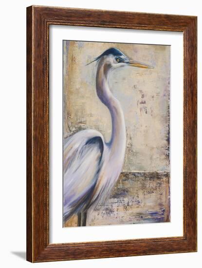 Blue Heron I-Patricia Pinto-Framed Art Print