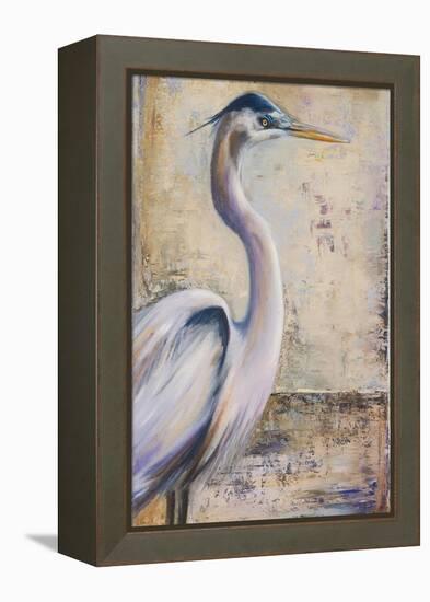 Blue Heron I-Patricia Pinto-Framed Stretched Canvas