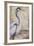 Blue Heron I-Patricia Pinto-Framed Premium Giclee Print