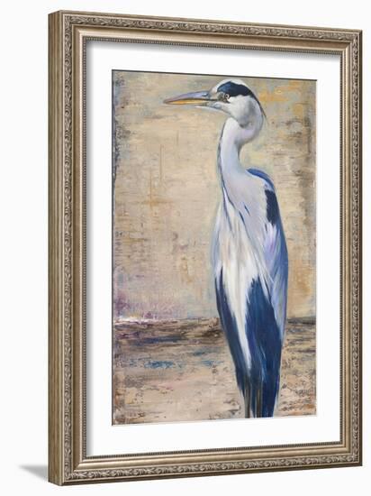 Blue Heron II-Patricia Pinto-Framed Art Print