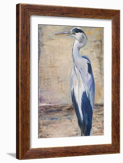 Blue Heron II-Patricia Pinto-Framed Art Print