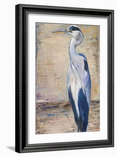 Blue Heron II-Patricia Pinto-Framed Art Print