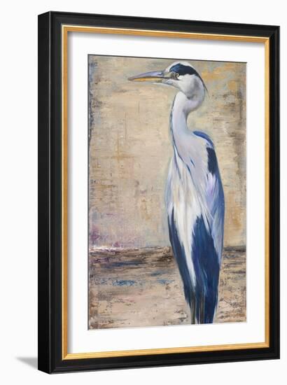 Blue Heron II-Patricia Pinto-Framed Art Print