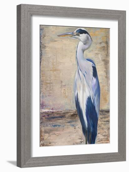 Blue Heron II-Patricia Pinto-Framed Premium Giclee Print