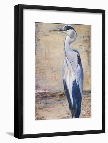 Blue Heron II-Patricia Pinto-Framed Premium Giclee Print