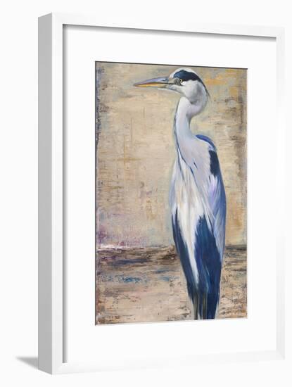 Blue Heron II-Patricia Pinto-Framed Premium Giclee Print