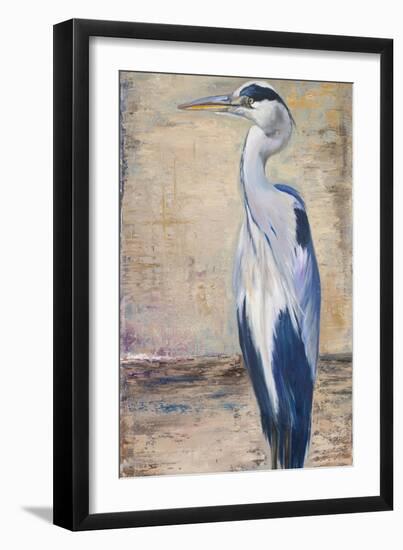 Blue Heron II-Patricia Pinto-Framed Premium Giclee Print