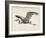 Blue Heron Rendering III-Melissa Wang-Framed Art Print