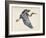 Blue Heron Rendering IV-Melissa Wang-Framed Art Print