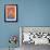 Blue Heron-Casey Craig-Framed Premium Giclee Print displayed on a wall