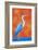 Blue Heron-Casey Craig-Framed Art Print