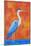 Blue Heron-Casey Craig-Mounted Art Print