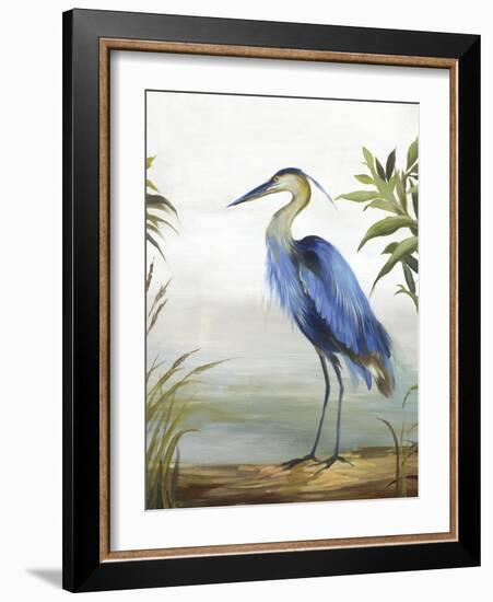 Blue Heron-Aimee Wilson-Framed Art Print