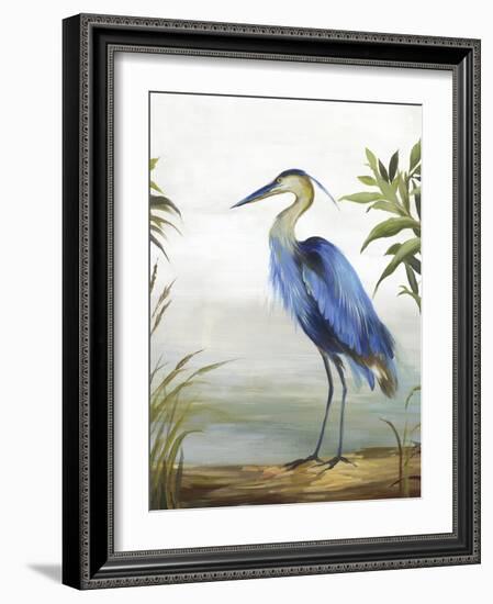 Blue Heron-Aimee Wilson-Framed Art Print