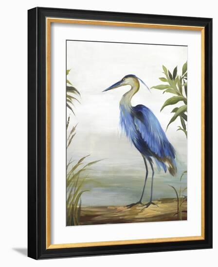 Blue Heron-Aimee Wilson-Framed Art Print