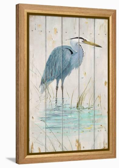 Blue Heron-Arnie Fisk-Framed Stretched Canvas