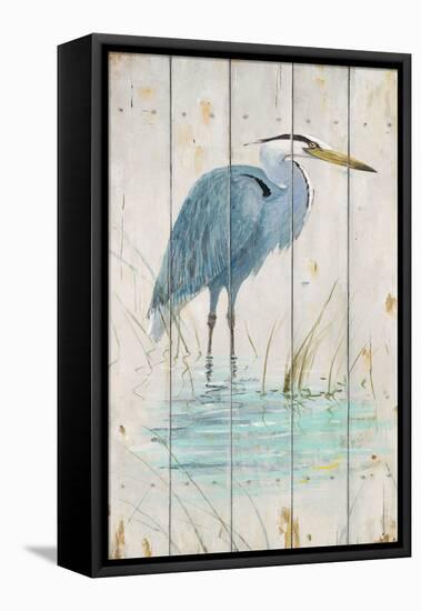 Blue Heron-Arnie Fisk-Framed Stretched Canvas