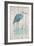 Blue Heron-Arnie Fisk-Framed Art Print