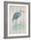 Blue Heron-Arnie Fisk-Framed Art Print