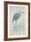 Blue Heron-Arnie Fisk-Framed Art Print