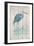 Blue Heron-Arnie Fisk-Framed Art Print