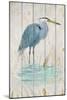 Blue Heron-Arnie Fisk-Mounted Art Print