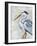 Blue Heron-Yvette St. Amant-Framed Art Print