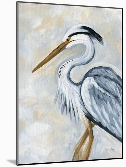 Blue Heron-Yvette St. Amant-Mounted Art Print