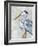 Blue Heron-Yvette St. Amant-Framed Art Print